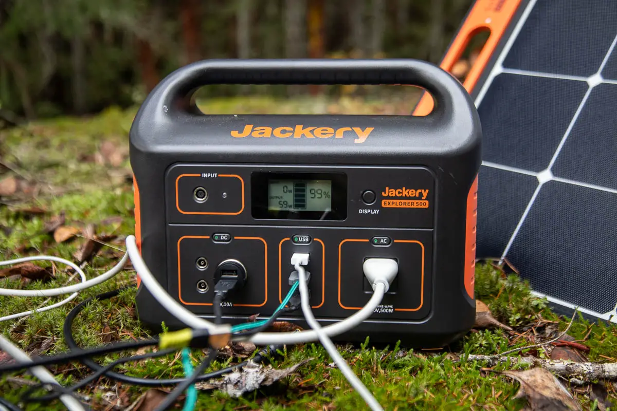 Jackery Explorer 500 Portable Power Station Review - Pack